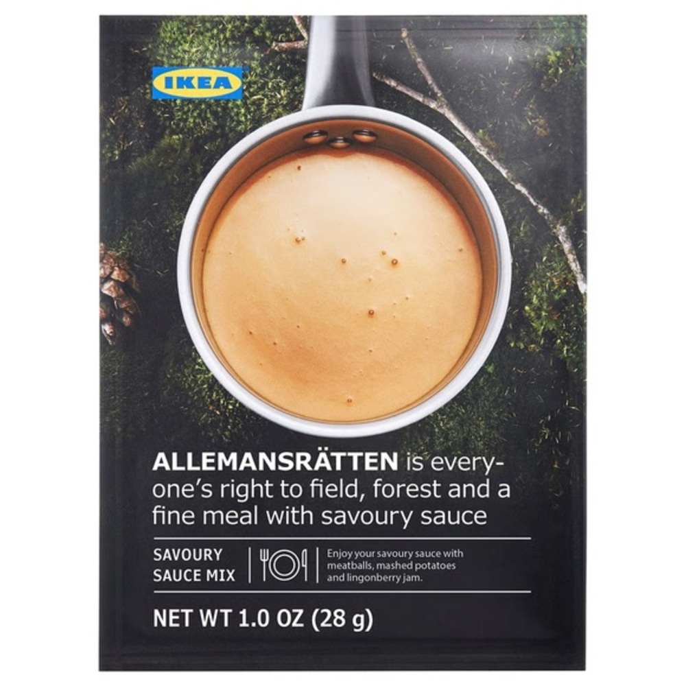 Got Gravy? IKEA Sauce Mix Creamy Sauce for turkey/meatballs Thanksgiving